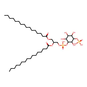 1,2-dipalmitoyl-sn-glycero-3-phospho-(1D-myo-inositol-5-phosphate) structure