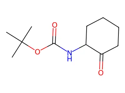 (S)-N-Boc-2-aminocyclohexanone structure
