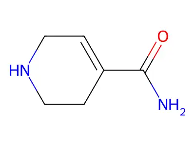 1,2,3,6-Tetrahydropyridine-4-carboxamide structure