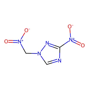 3-Nitro-1-nitromethyl-1H-[1,2,4]triazole structure