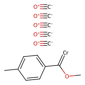 Chromium,pentacarbonyl(methoxy(4-methylphenyl)methylene)- structure
