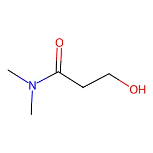 3-hydroxy-N,N-dimethylpropanamide structure