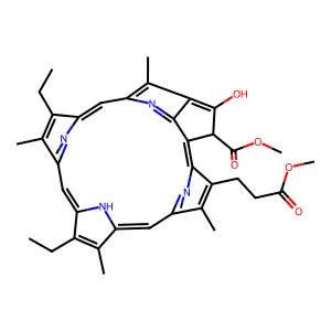Methyl phaeoporphyrin a(5) structure