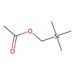 Methanol, 1-(trimethylsilyl)-, 1-acetate structure