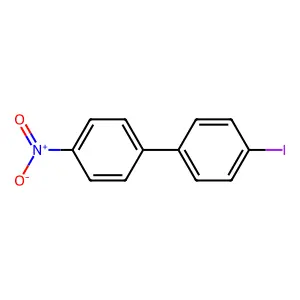 4-Iodo-4'-nitro-1,1'-biphenyl structure