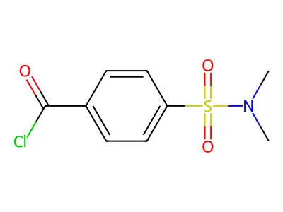 4-(N,N-dimethylsulfamoyl)benzoyl chloride structure