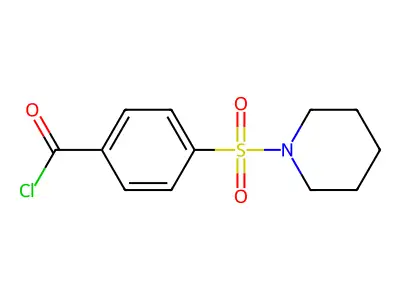 4-(Piperidin-1-ylsulfonyl)benzoyl chloride structure