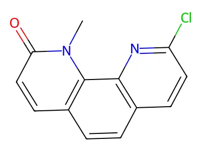 9-Chloro-1-methyl-1,10-phenanthrolin-2(1H)-one structure