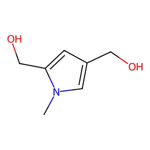 Pyrrole-2,4-dimethanol, 1-methyl- structure
