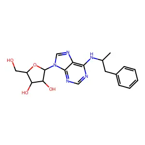 Isopropylphenyladenosine structure