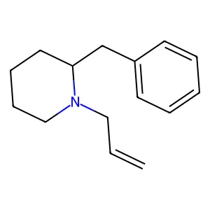 1-Allyl-2-benzyl-piperidine structure