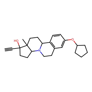 8-Azaquinestrol structure
