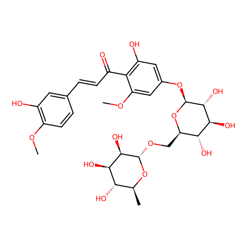 Hesperidin methylchalcone structure