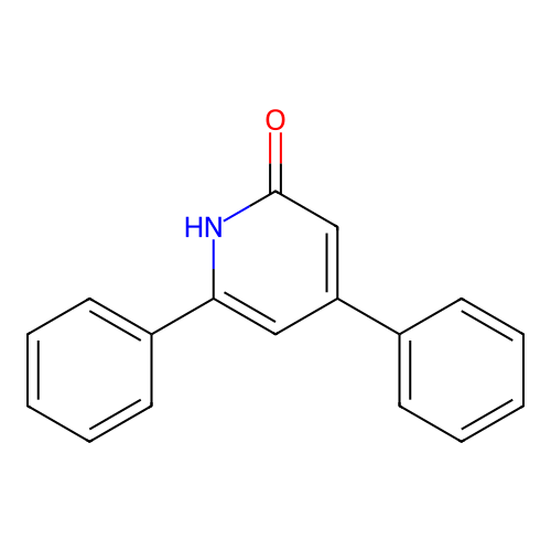 4,6-Diphenyl-2-pyridone structure