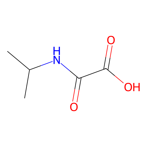 [(Propan-2-yl)carbamoyl]formic acid structure