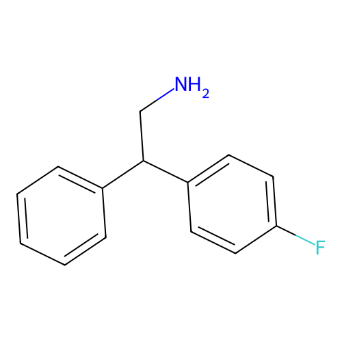 2-(4-Fluorophenyl)-2-phenylethanamine structure