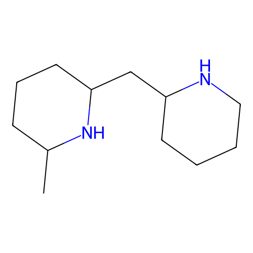 2-Methyl-6-(piperidin-2-ylmethyl)piperidine structure