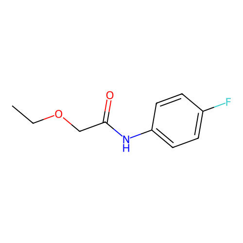 2-ethoxy-N-(4-fluorophenyl)acetamide structure