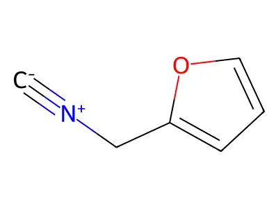 2-(Isocyanomethyl)furan structure