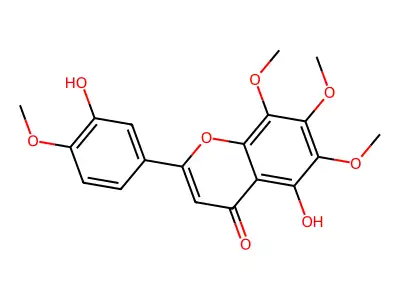 Gardenin D structure