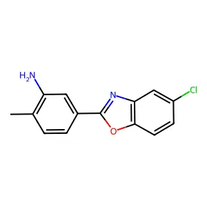5-(5-Chloro-1,3-benzoxazol-2-yl)-2-methylaniline structure