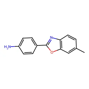 4-(6-甲基苯并噁唑-2-基)苯胺 structure