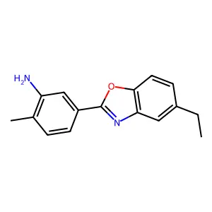5-(5-Ethyl-1,3-benzoxazol-2-yl)-2-methylaniline structure