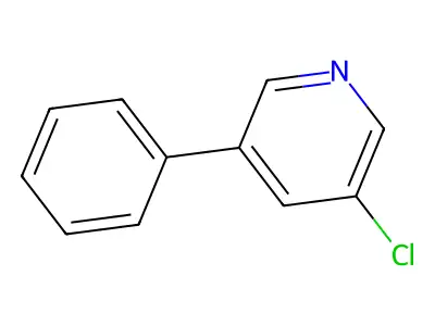 3-Chloro-5-phenylpyridine structure