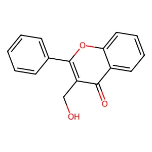 3-(Hydroxymethyl)-2-phenylchromen-4-one structure