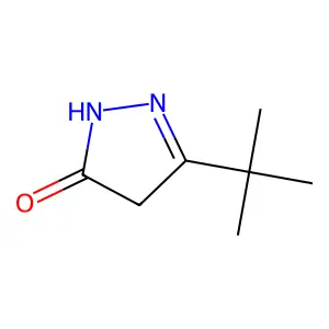 3-tert-butyl-1H-pyrazol-5-ol structure