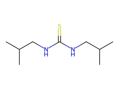 N,N'-Bis(2-methylpropyl)thiourea structure