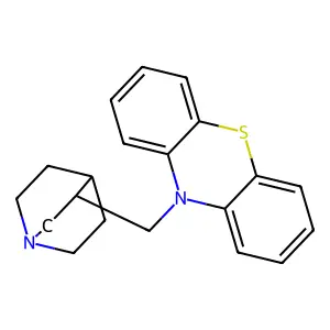 美喹他嗪 structure