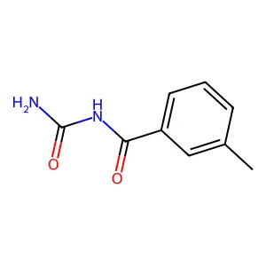 Urea, m-toluoyl- structure