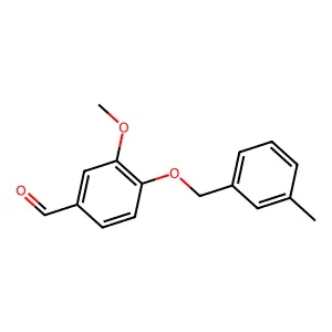 3-Methoxy-4-[(3-methylbenzyl)oxy]benzaldehyde structure