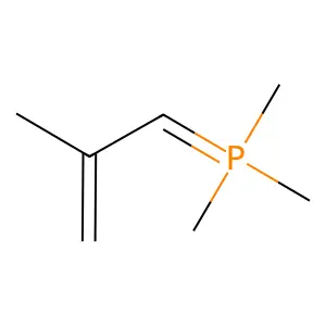 Phosphorane, trimethyl(2-methylallylidene)- structure