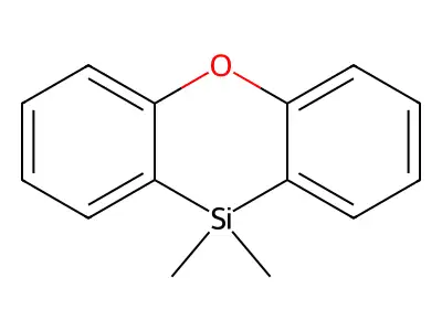 10,10-Dimethyl-10H-phenoxasilin structure