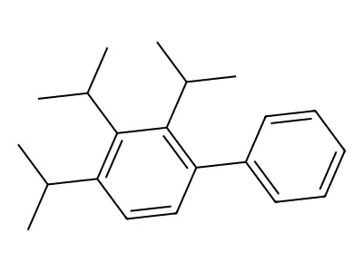 1,1'-Biphenyl, tris(1-methylethyl)- structure