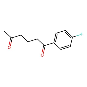 1,5-Hexanedione, 1-(p-fluorophenyl)- structure