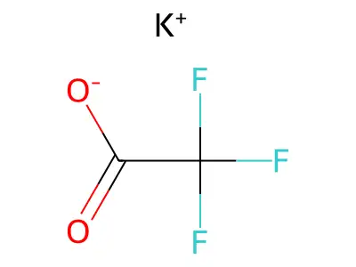 三氟乙酸钾 structure