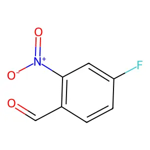 4-氟-2-硝基苯甲醛 structure