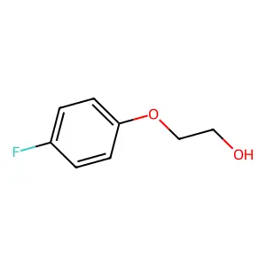 2-(4-Fluorophenoxy)ethanol structure