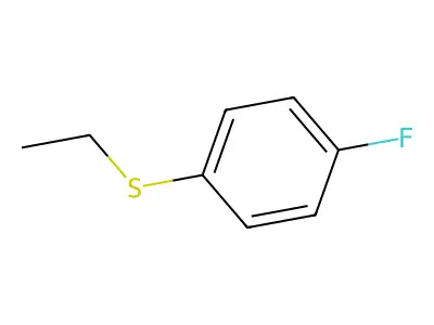 1-Ethylsulfanyl-4-fluorobenzene structure