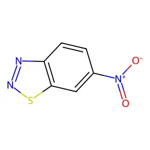 6-Nitro-1,2,3-benzothiadiazole structure
