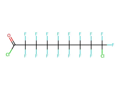 9-Chloroperfluorononanoyl chloride structure