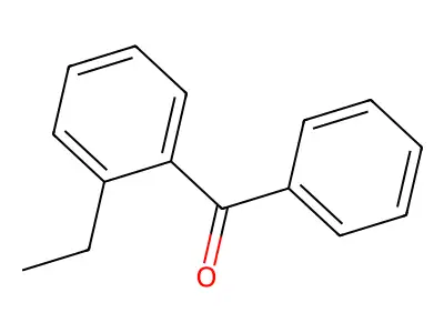 (2-Ethyl-phenyl)-phenyl-methanone structure