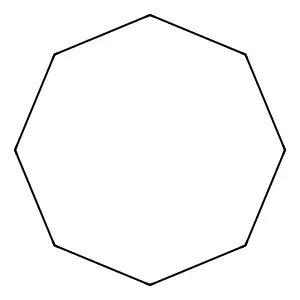 环辛烷 structure