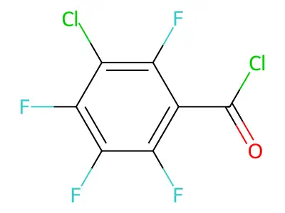 3-Chloro-2,4,5,6-tetrafluorobenzoyl chloride structure