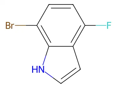 7-bromo-4-fluoro-1H-indole structure