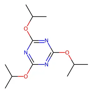 2,4,6-Tri(propan-2-yloxy)-1,3,5-triazine structure
