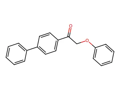 2-Phenoxy-4'-phenylacetophenone structure
